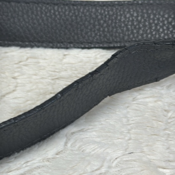 Charming Charlie Large Gray Tote Bag, Two Straps, soft Supple VEGAN Leather - Picture 9 of 9